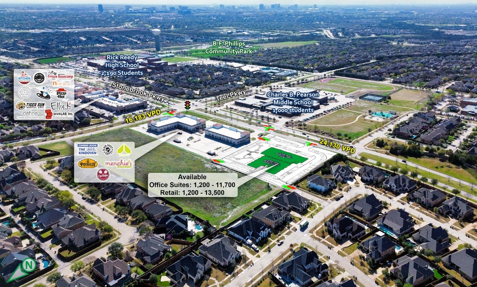 More Photos Of 2484 Stonebrook Pky, Frisco General Retail For Lease