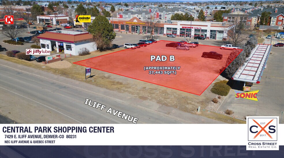 Primary Photo Of Central Park Shopping Ctr, Denver Land For Lease