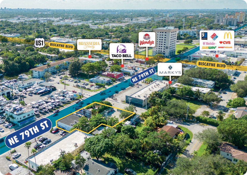 More Photos Of 701-709 NE 79th St, Miami Storefront Retail Office For Sale