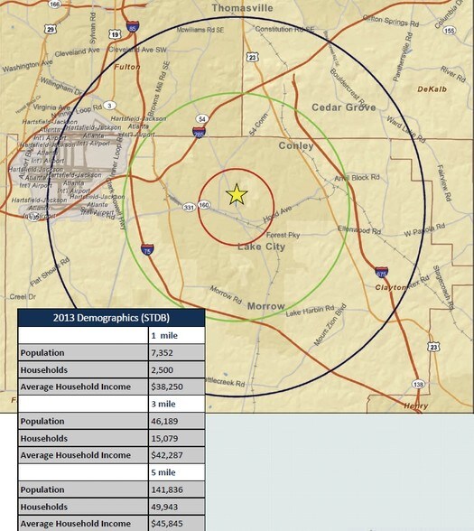 More Photos Of 4894 Jonesboro Rd, Forest Park Freestanding For Sale