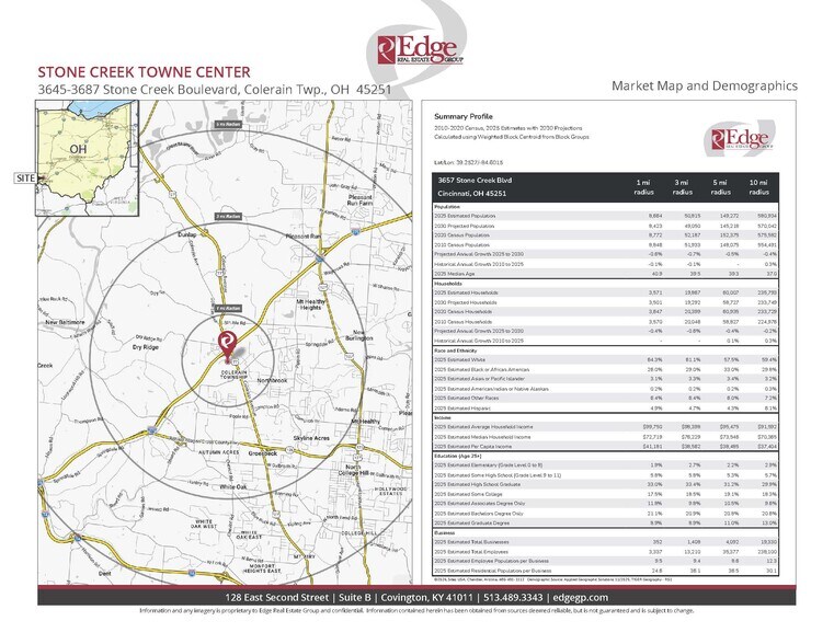 More Photos Of 3687 Stone Creek Blvd, Cincinnati Storefront For Lease