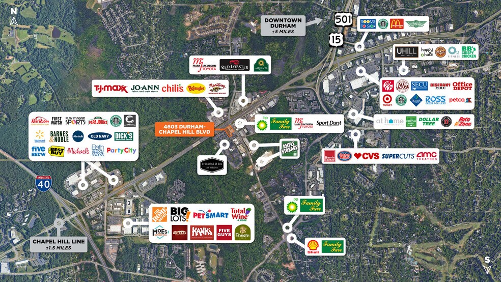 More Photos Of 4603 Durham Chapel Hill Blvd, Durham Land For Lease