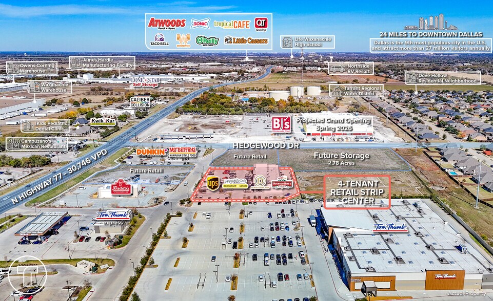 More Photos Of 1980 N Highway 77, Waxahachie General Retail For Sale