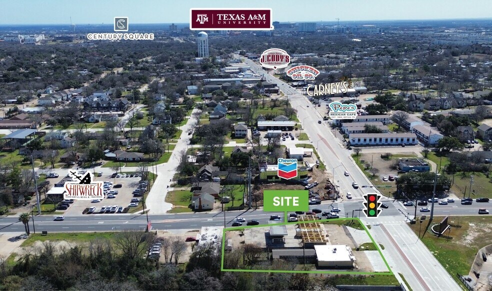More Photos Of 3009-3013 South College Avenue ave, Bryan Land For Lease