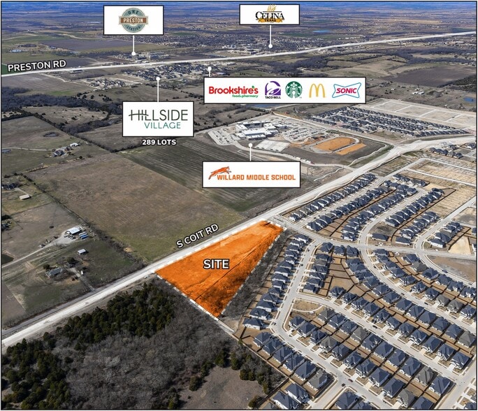 Primary Photo Of Coit Rd, Celina Land For Sale