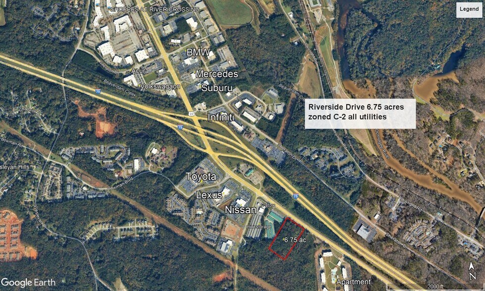 Primary Photo Of 4440 Riverside Dr, Macon-Bibb Land For Sale