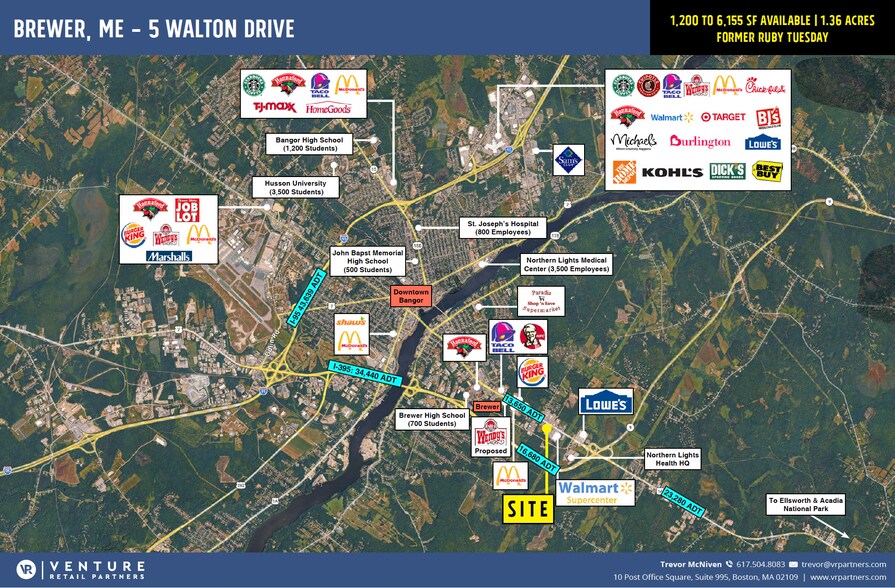 More Photos Of 5 Walton Dr, Brewer Restaurant For Lease