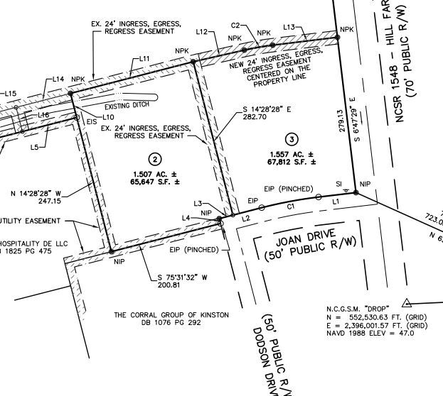 Primary Photo Of Dodson Dr, Kinston Land For Sale