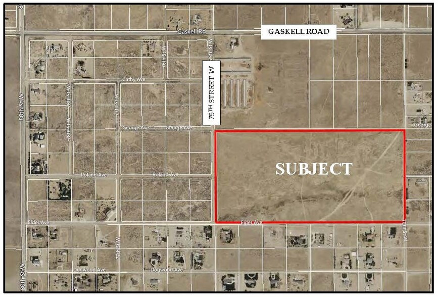 Primary Photo Of Elder St @ 70th St, Rosamond Land For Sale