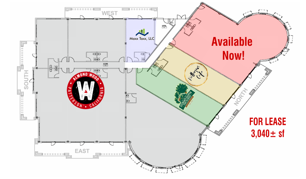 More Photos Of 2985 Renzo Ln, Patterson Storefront Retail Office For Lease