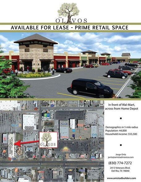 More Photos Of 2413 Veterans Blvd, Del Rio General Retail For Lease