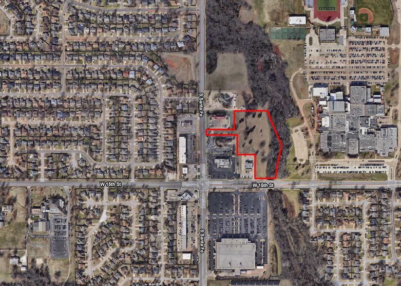 Primary Photo Of S Santa Fe Ave & W 15th St, Edmond Land For Sale