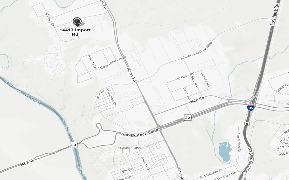 More Photos Of 14413 Import Rd, Laredo Warehouse For Lease