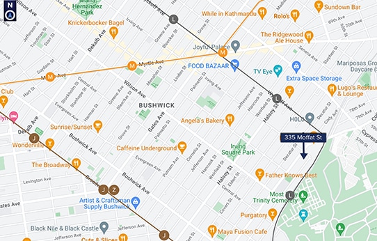 More Photos Of 335 Moffat St, Brooklyn Distribution For Sale