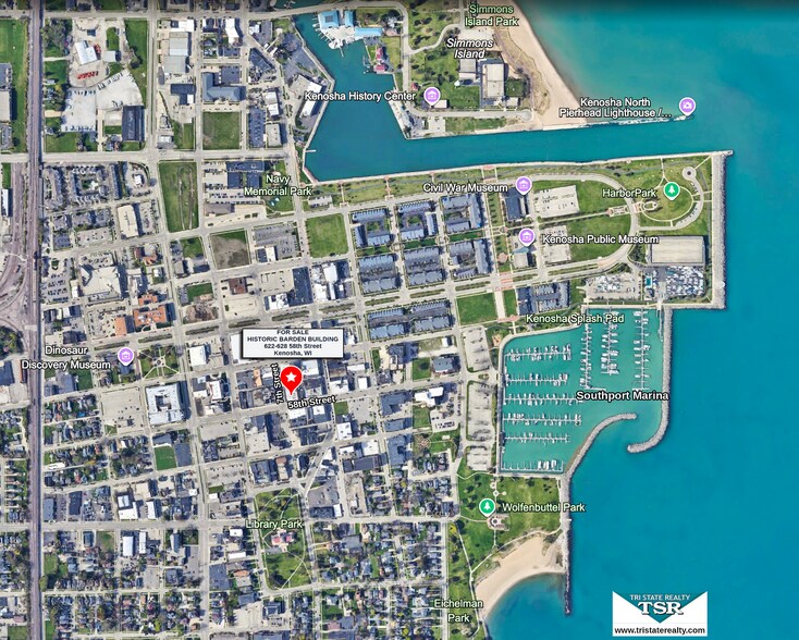 More Photos Of 622-628 58th st, Kenosha General Retail For Sale