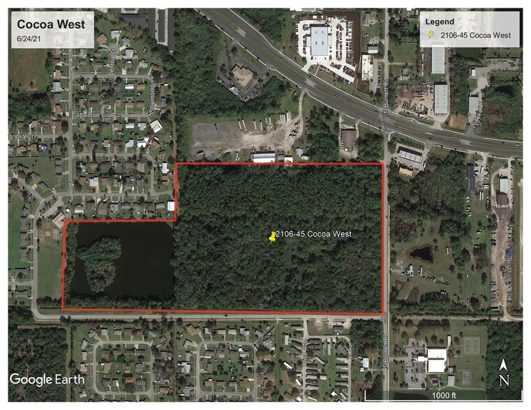 Primary Photo Of 201 S Burnett Rd, Cocoa Land For Sale