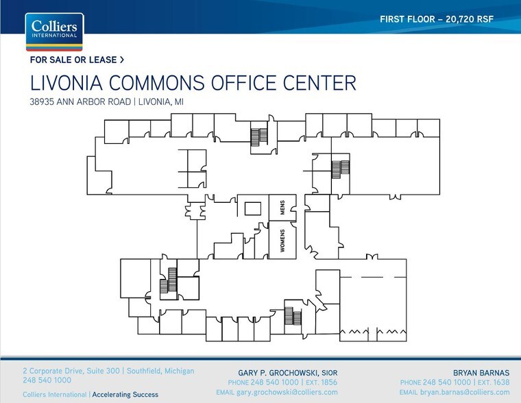 More Photos Of 38935 Ann Arbor Rd, Livonia Office For Lease