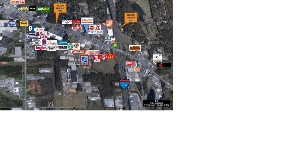 More Photos Of 638 Highway 53 SE, Calhoun Restaurant For Lease