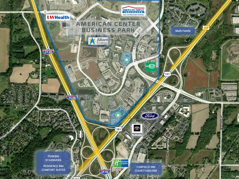 More Photos Of 5133 W Terrace Dr, Madison Office For Lease