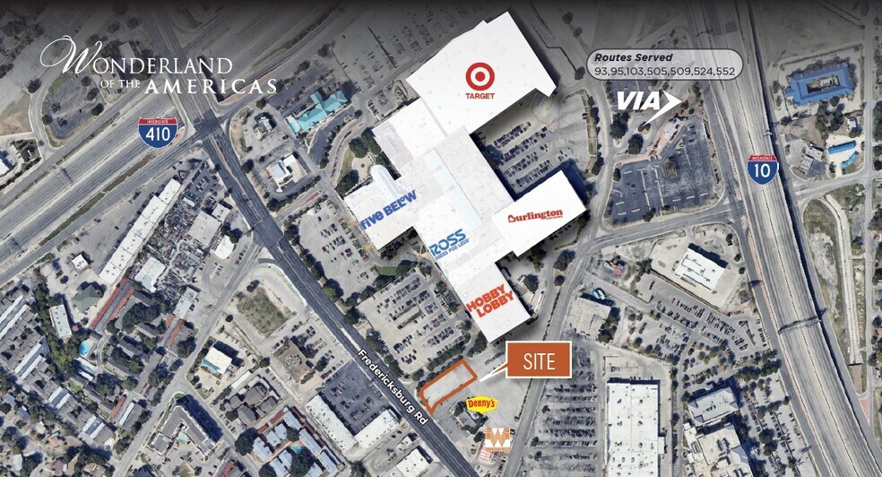 Primary Photo Of 4514 Fredericksburg Rd, Balcones Heights Land For Lease