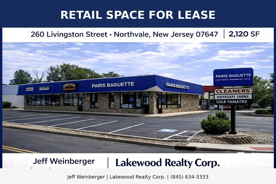 Primary Photo Of 260 Livingston St, Northvale Storefront Retail Office For Lease