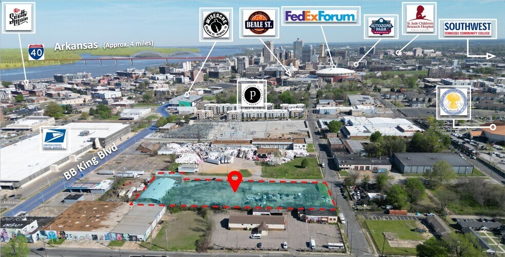 Primary Photo Of 259 Webster Ave, Memphis Warehouse For Sale