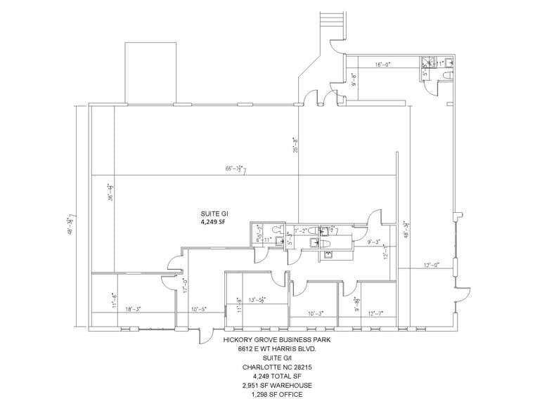 More Photos Of 6612 E WT Harris Blvd, Charlotte Light Distribution For Lease