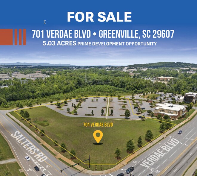 Primary Photo Of 701 Verdae Blvd, Greenville Land For Sale