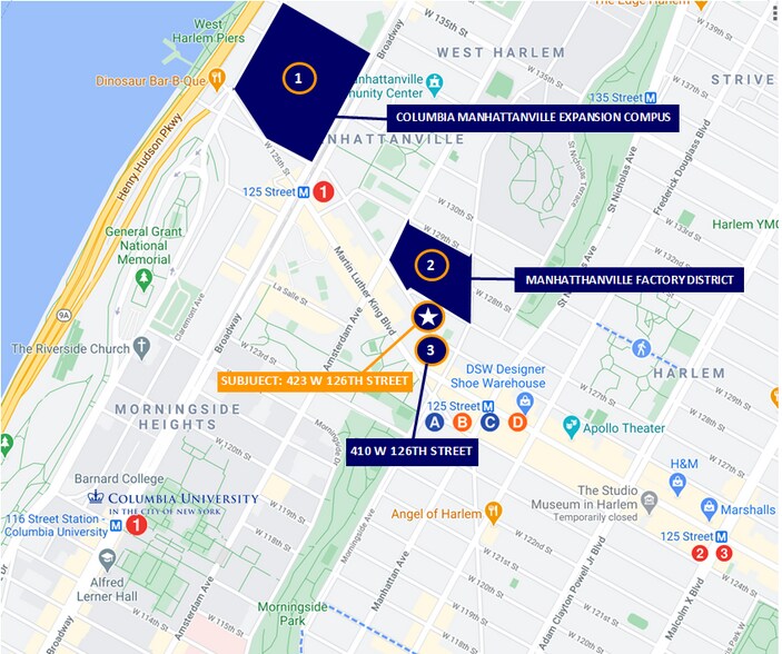 More Photos Of 423-429 W 126th St, New York Land For Lease