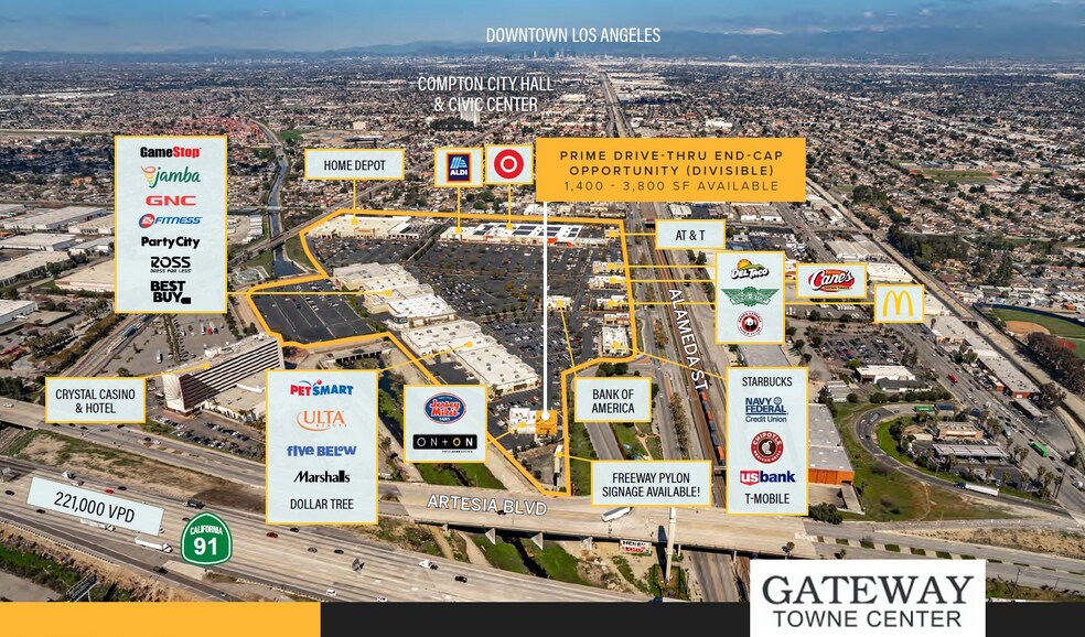 Primary Photo Of 1795 S Alameda St, Compton Storefront For Lease