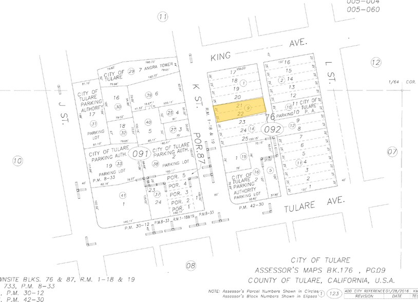 More Photos Of 142-144 N K St, Tulare Restaurant For Sale