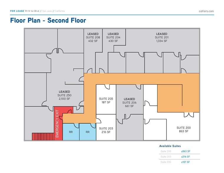 More Photos Of 99 N 1st St, San Jose Office For Lease