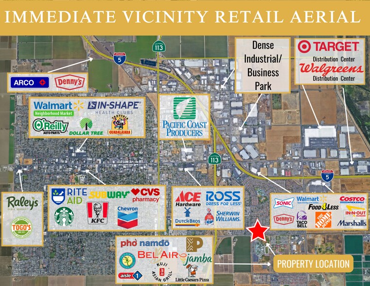 More Photos Of 1807-1837 E Gibson Rd, Woodland General Retail For Sale