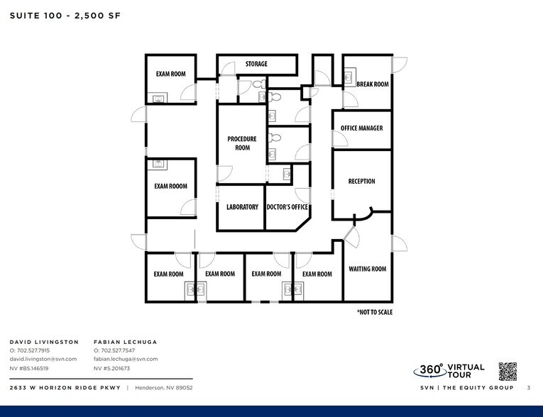 More Photos Of 2633 W Horizon Ridge Pky, Henderson Medical For Lease