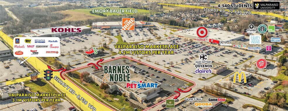 More Photos Of 150 Silhavy Rd, Valparaiso Storefront For Sale