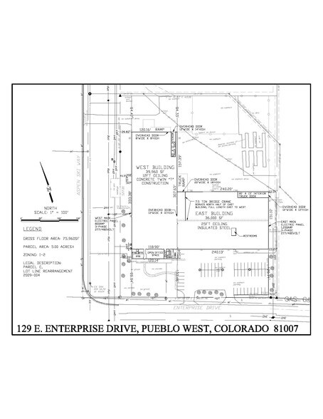 More Photos Of 129 E Enterprise, Pueblo West Warehouse For Sale