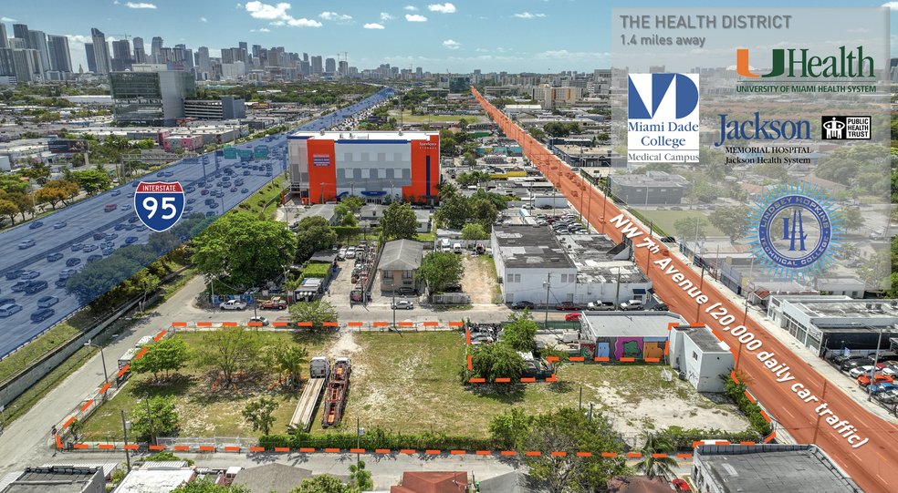 Primary Photo Of 3121 NW 7 Ave, Miami Land For Lease