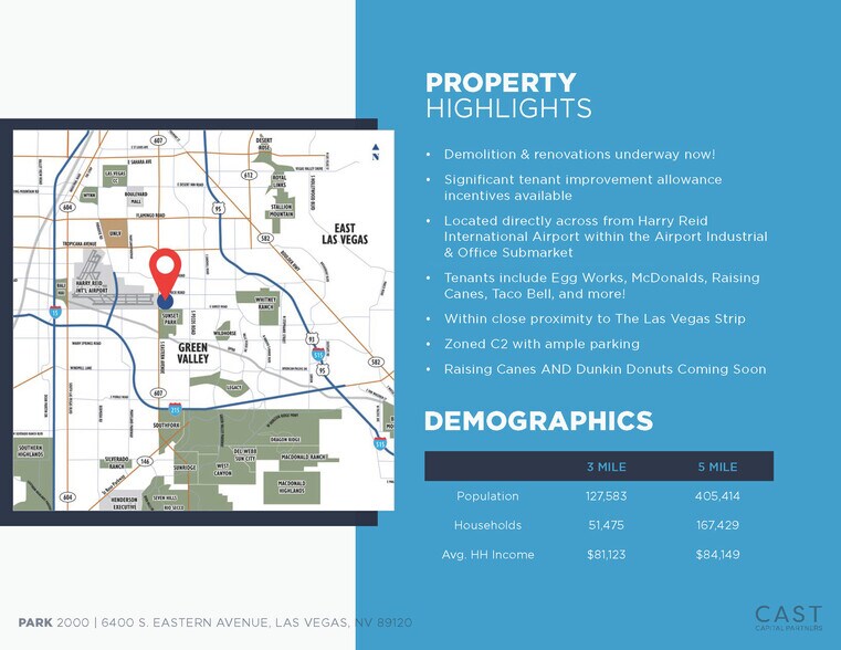 More Photos Of 6400 S Eastern Ave, Las Vegas Unknown For Lease