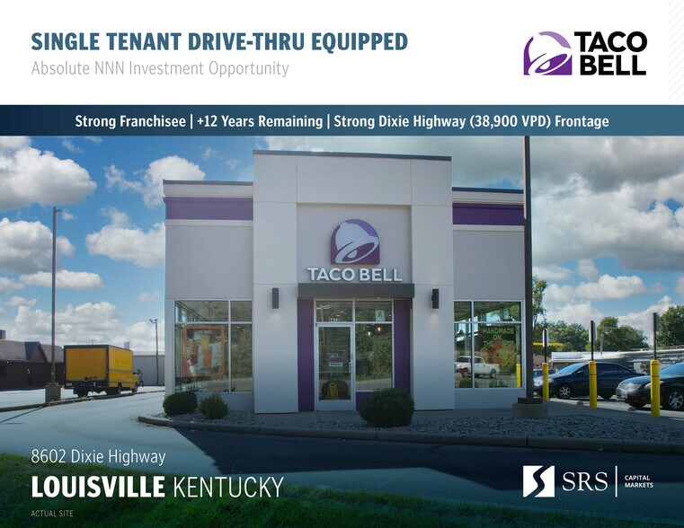 Primary Photo Of 8602 Dixie Hwy, Louisville Fast Food For Sale