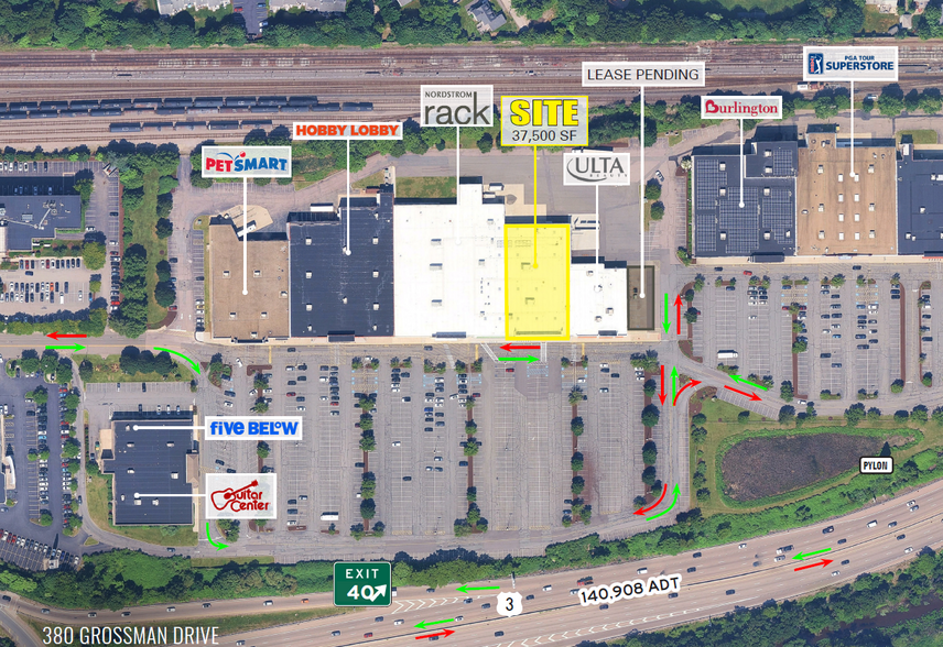 More Photos Of 200-380 Grossman Dr, Braintree Storefront For Lease