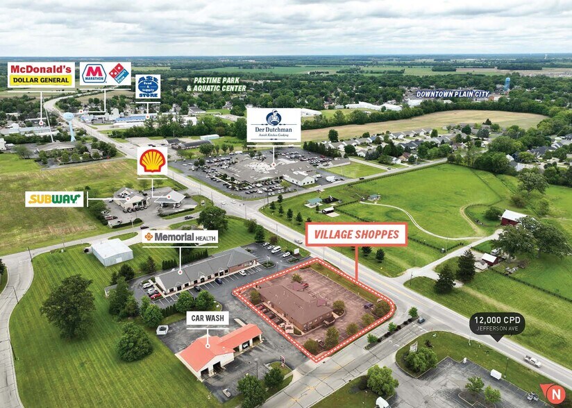 More Photos Of 490 S Jefferson Ave, Plain City Storefront Retail Office For Sale