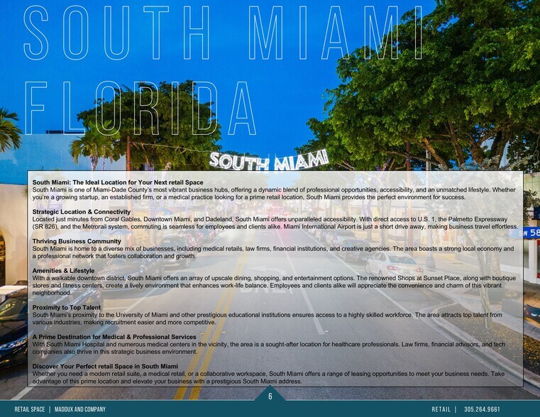 More Photos Of 5731 SW 73rd St, South Miami Storefront Retail Office For Lease