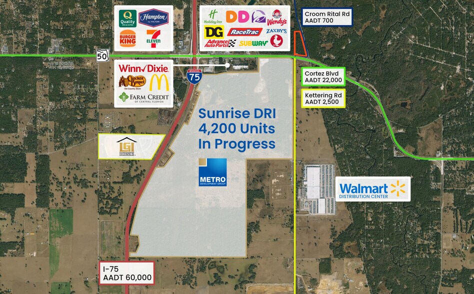 More Photos Of 0 Croom Rital rd @ Cortez Blvd, Brooksville Land For Sale