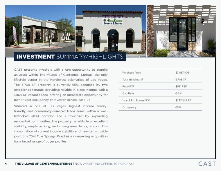 More Photos Of 7541 Tule Springs Rd, Las Vegas General Retail For Sale