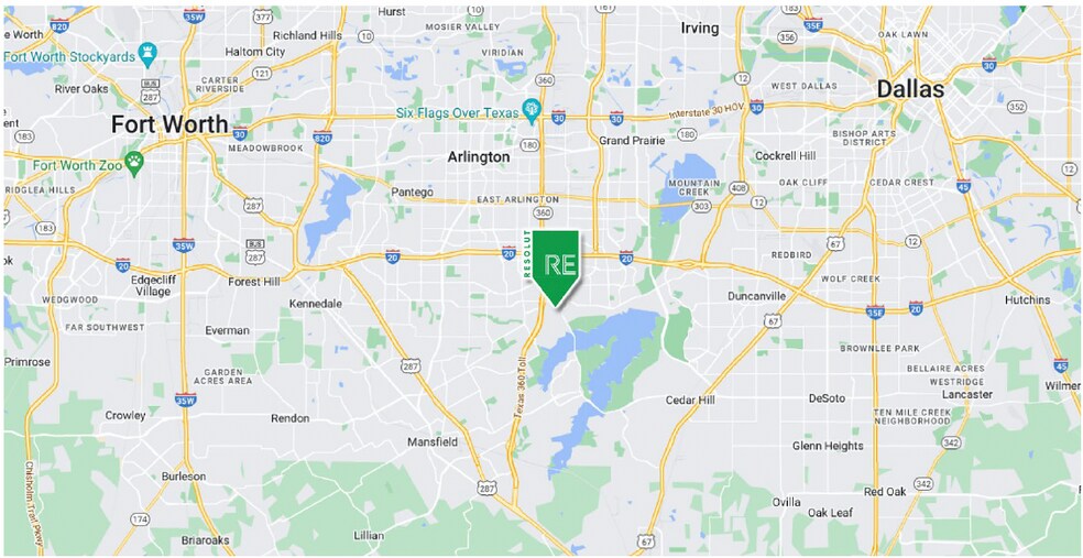 More Photos Of 2800 W Camp Wisdom, Grand Prairie Storefront Retail Office For Lease