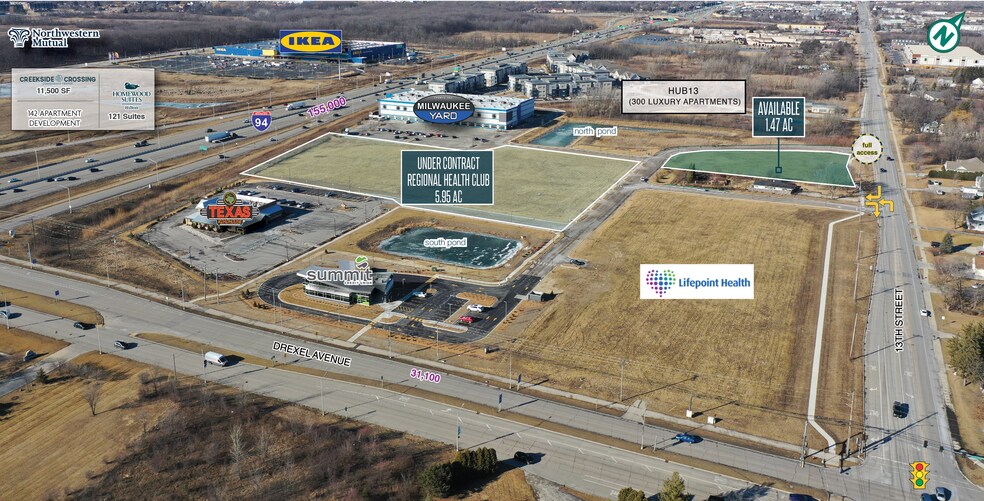 Primary Photo Of Drexel Ave, Oak Creek Land For Sale