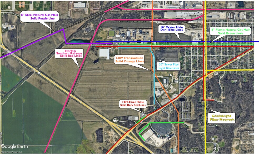 S New Energy Dr, South Bend, IN 46619 Land For Sale