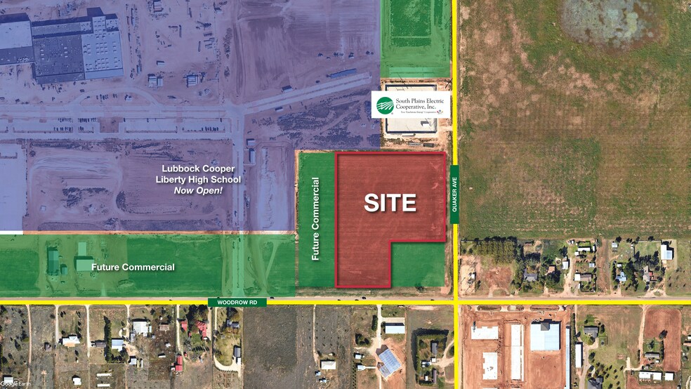 More Photos Of Woodrow Road @ Quaker Avenue, Lubbock Land For Sale