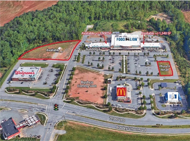 Brawley School & Sutts Rd, Mooresville, NC 28117 For Lease