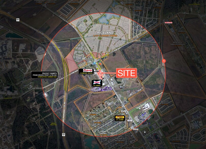 Primary Photo Of SWQ FM 565 & Eagle Dr, Mont Belvieu Land For Lease